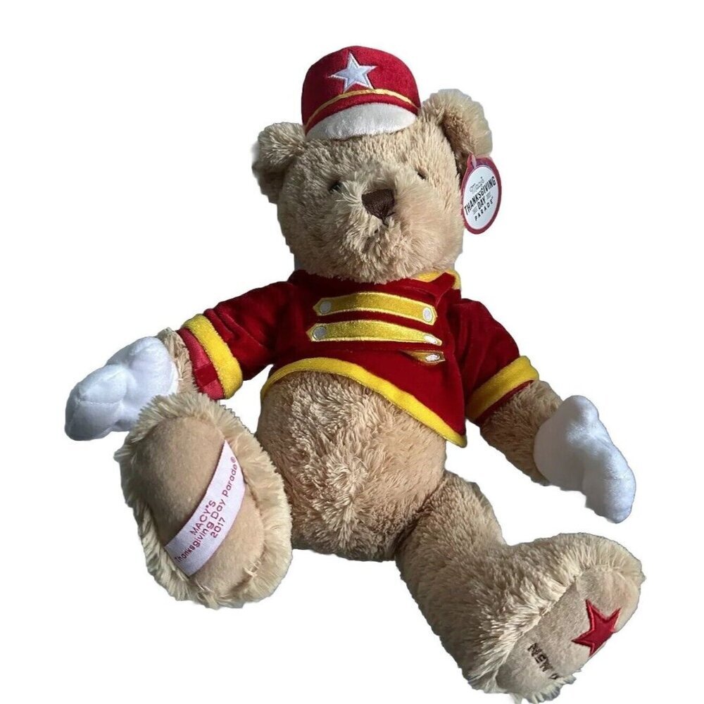 Macy's Thanksgiving‎ Parade Bear Plush Bandleader Holiday New York City 2017